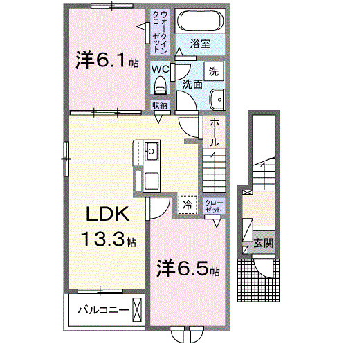 リベーレの間取り