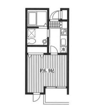 多摩市諏訪１丁目の賃貸マンションの間取り
