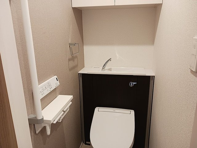 フィオーレ　エムのトイレ|トイレもきれいです