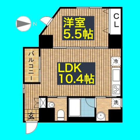 HONNMACHI BOX24の間取り