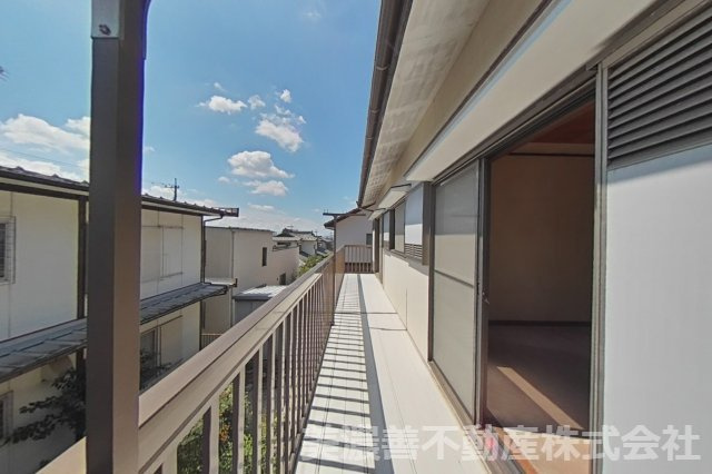 ６７４１３　岐阜市長良中古戸建のバルコニー