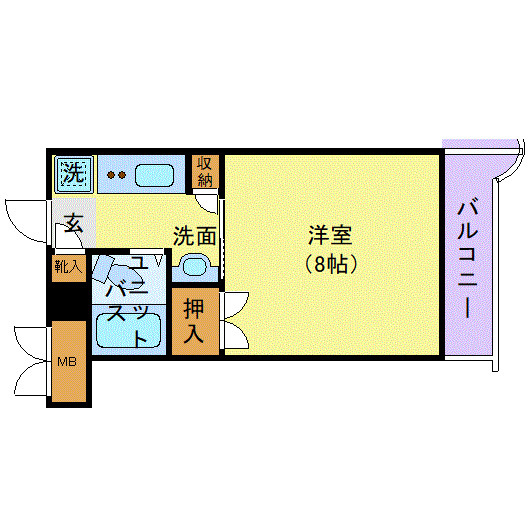 ウィンベルソロ狛江の間取り