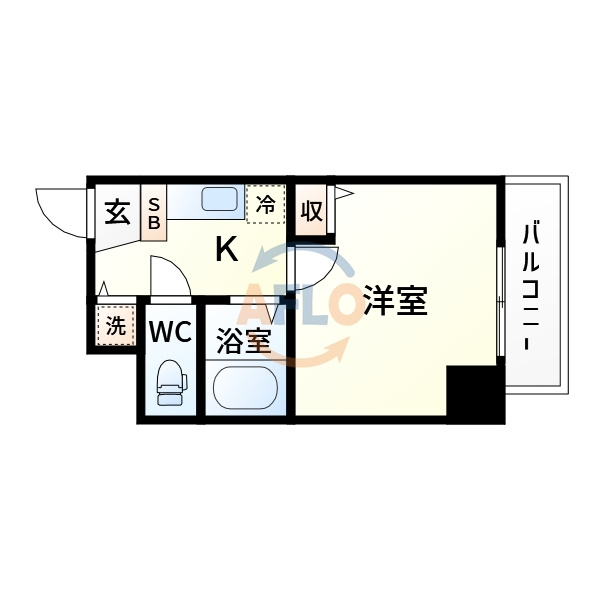 ウーロ新大阪の間取り|U-ro新大阪　間取り