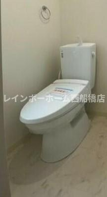 (仮)KIS江戸川区一之江アパート2期1のトイレ