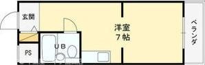 サンハイツ白鳩Ⅰの間取り