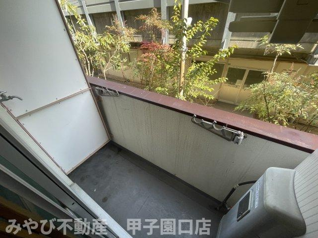 サンハイツ白鳩Ⅰのバルコニー