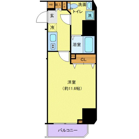 ジェノヴィア渋谷笹塚スカイガーデンの間取り