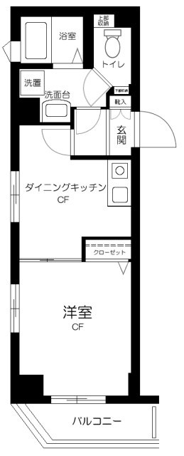 エルサンタフェ渋谷の間取り