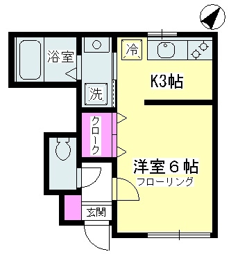 フローラの間取り