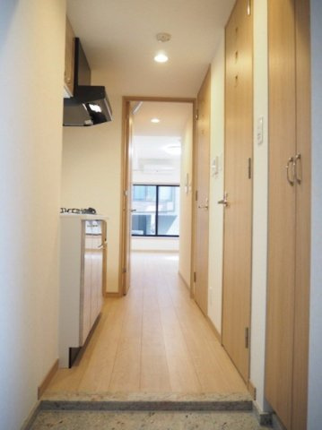 ルーブル大島参番館の玄関