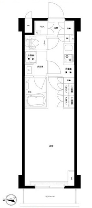 ルーブル大島参番館の間取り