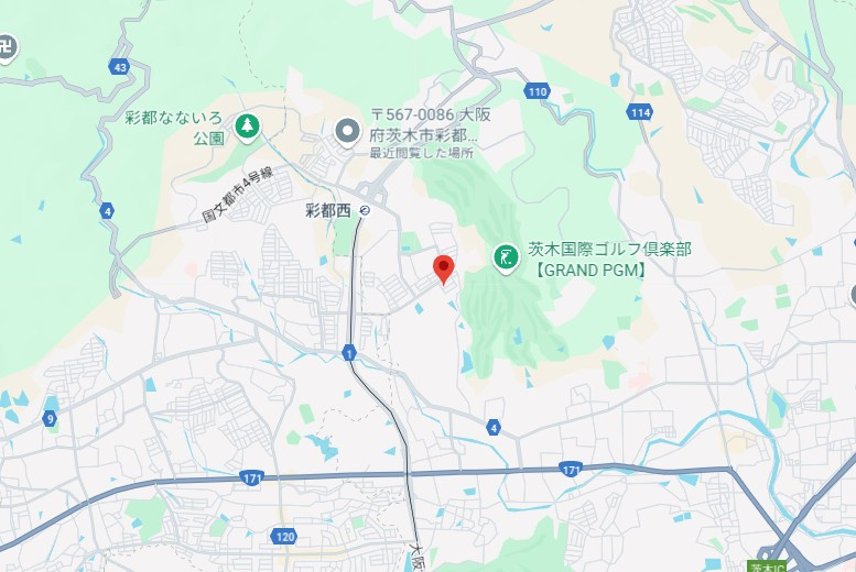 ＯａｋＳａｉｎｔの地図