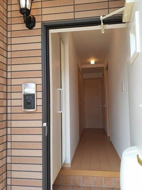 アイリスの玄関