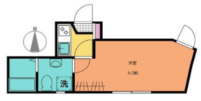 NanoCare Nishiaraiの間取り