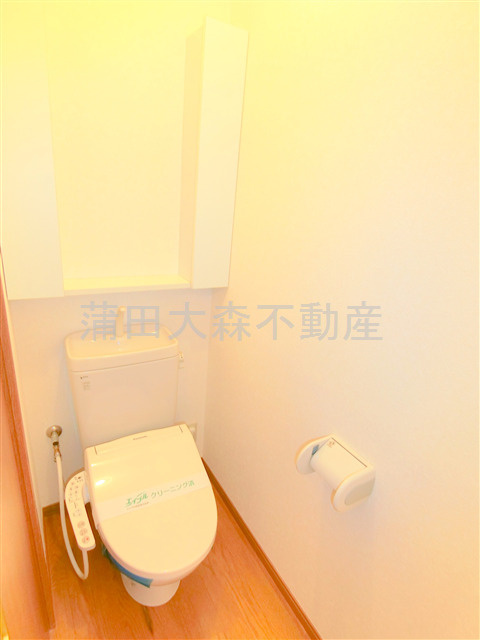 ヴィヴィエンダハナのトイレ|温水暖房便座付のトイレ