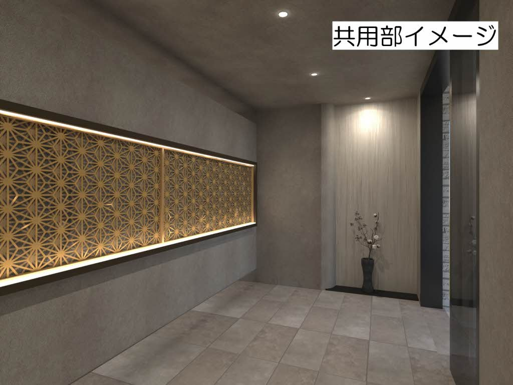 天神山パークメゾンのロビー