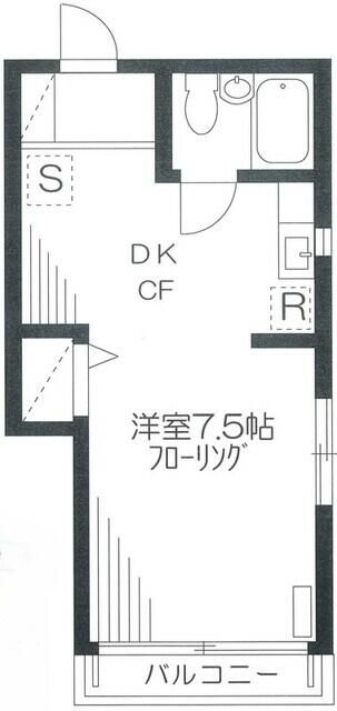 メゾンＦＩＴの間取り