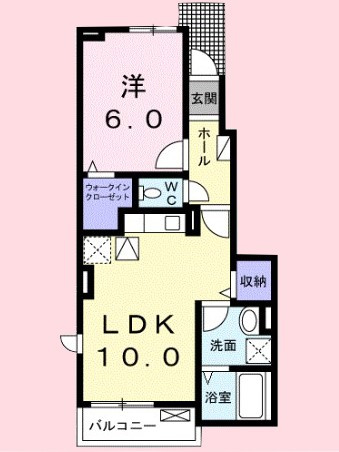 ラーナ　カーサ　D棟の間取り