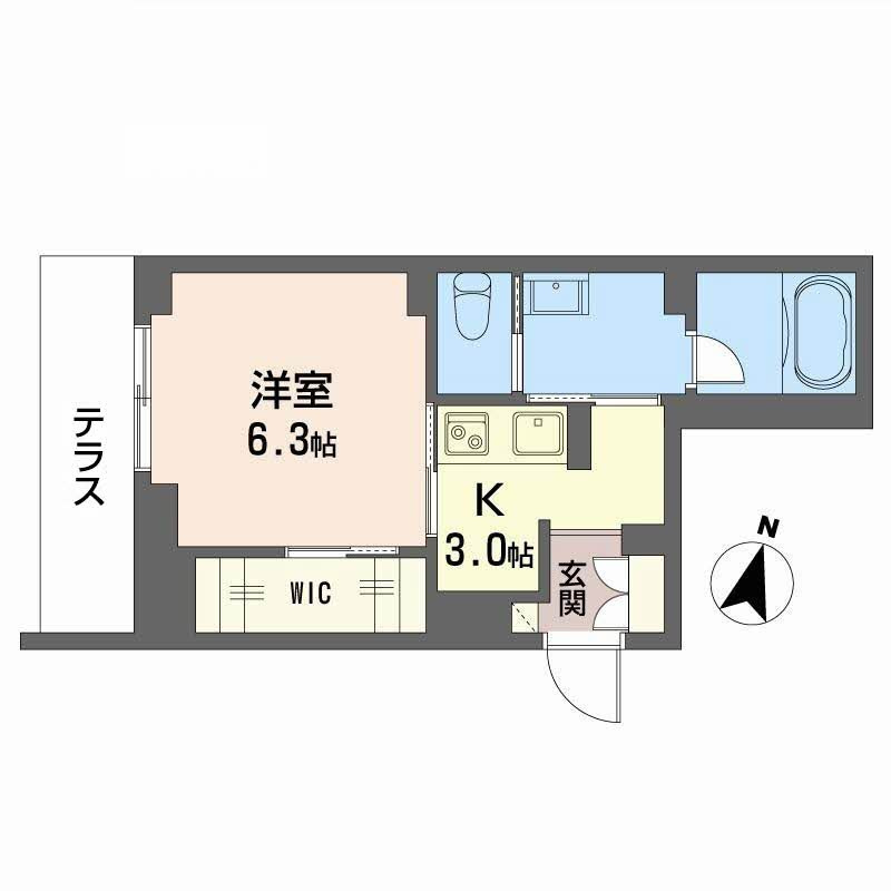 アリスティオの間取り
