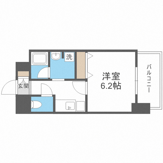 【間取り】 | セイワパレス真田山公園南