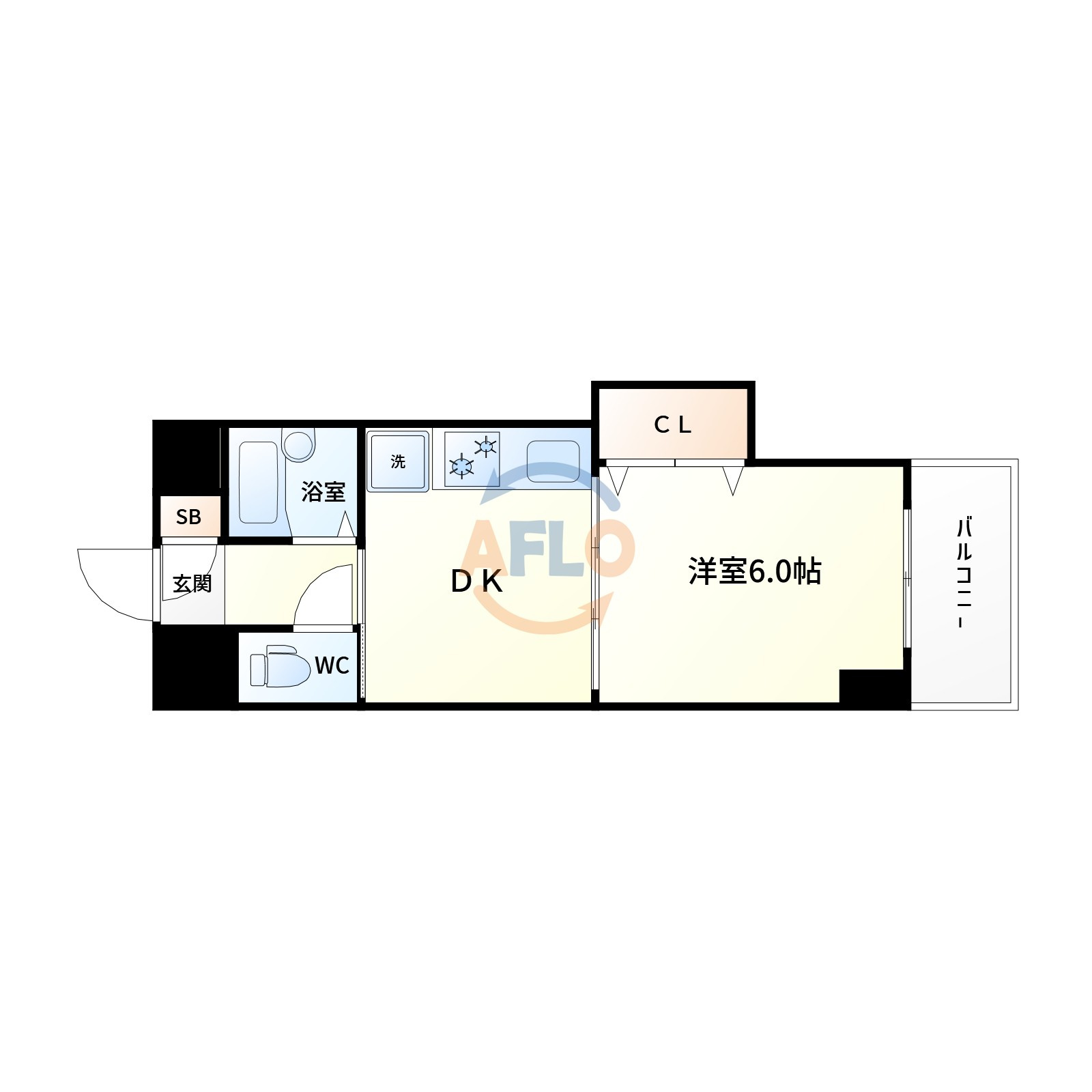 有馬パレス新大阪の間取り|間取り