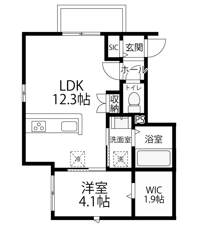 ストリーム鴨居の間取り