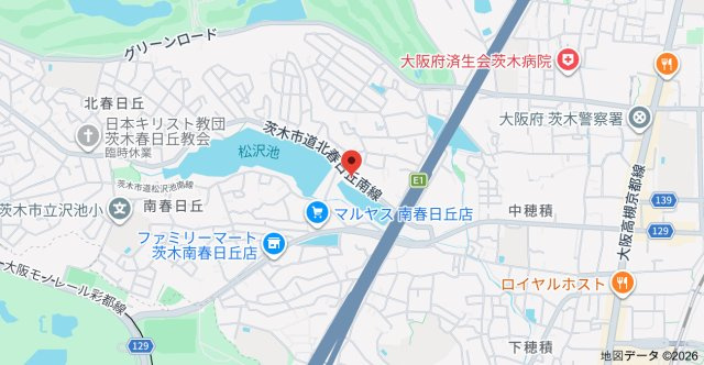シャーメゾン南春日丘Ⅲの地図
