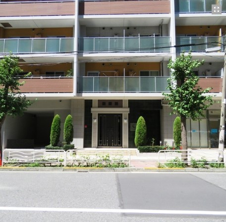 カスタリア門前仲町Ⅱのエントランス