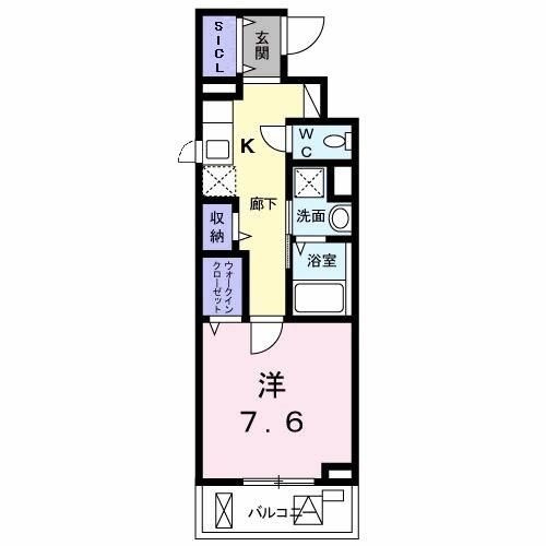 ロックアップの間取り