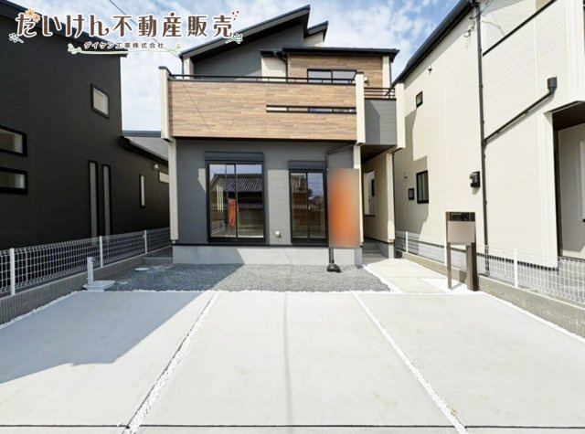 加古川市野口町坂元　新築戸建の外観パース