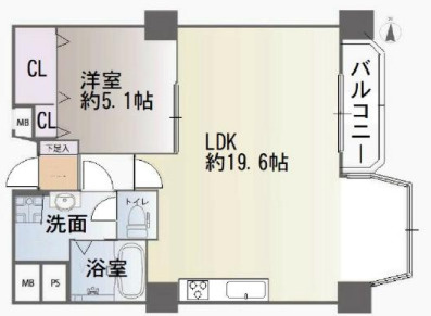 ホワイトハウス穂積の間取り