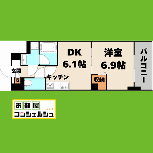 プレスティ則武の間取り