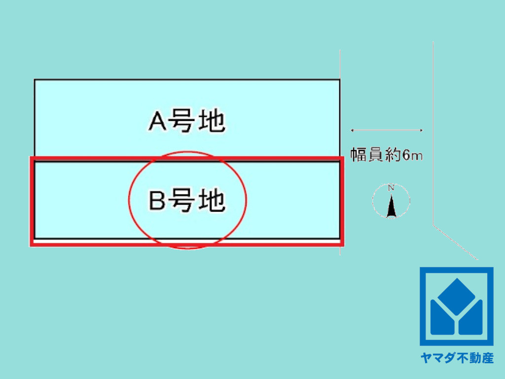 伏見区小栗栖森本町の土地図