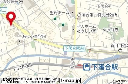スカイコート落合Ⅱの地図