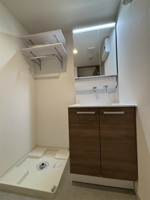 R-Residence南千束の洗面所|コンパクトで使いやすい洗面所