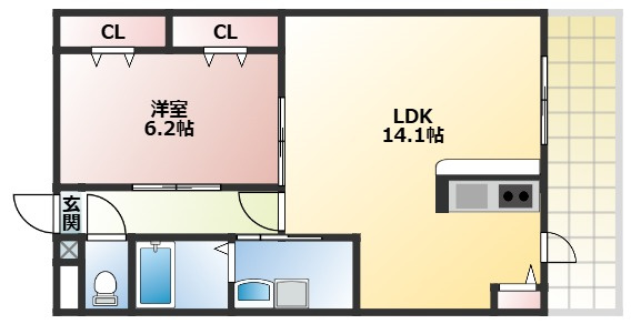 【間取り】 | アンプルールフェールオロール