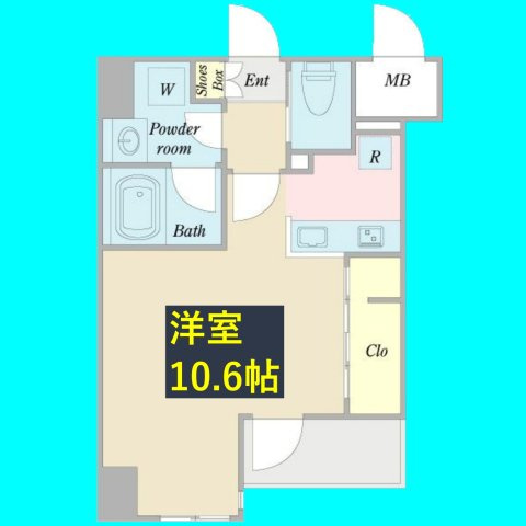 アビタシオン今池パルクの間取り