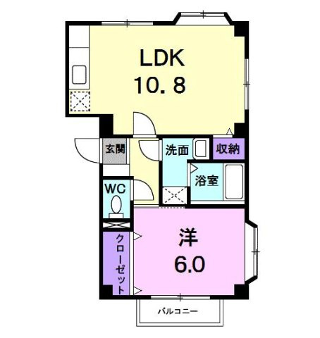 【間取り】 | サンループ３番館