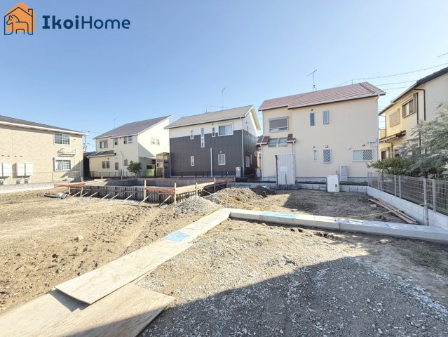 明石市大久保町江井島第3　4号棟　新築戸建の駐車場|【ホームページに現地動画掲載中】並列3台駐車可！陽当たり良好！小・中近く子育て環境も良好です♪