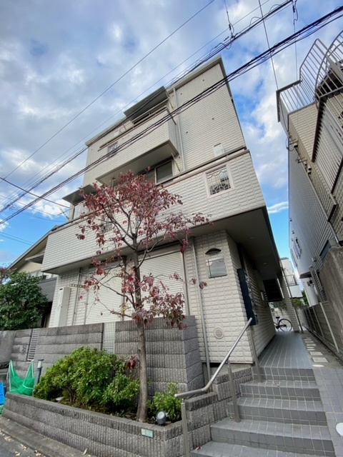 フラッツ尾山台の外観|★防災性に優れた旭化成ヘーベルメゾン★