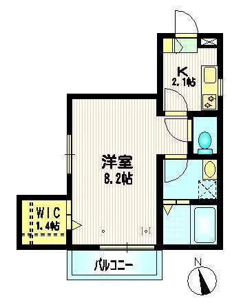 フラッツ尾山台の間取り