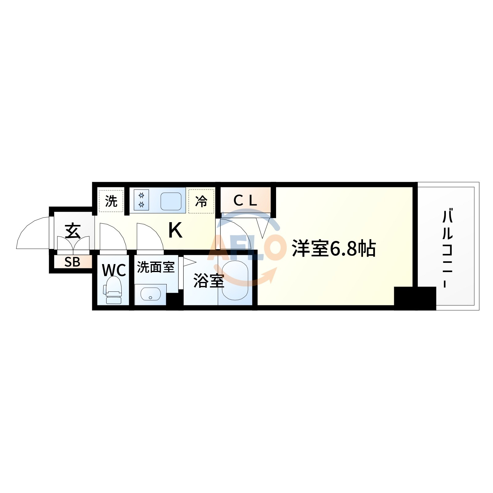スワンズシティ新大阪ヴィーヴォの間取り|スワンズシティ新大阪ヴィーヴォ　間取り