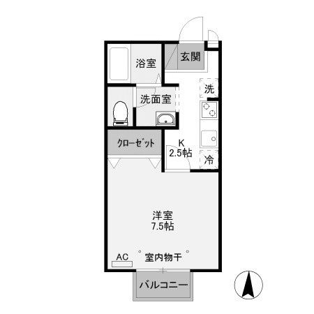 【間取り】 | エスペランサＫ