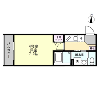 【間取り】 | ベイルームグラン扇町WEST