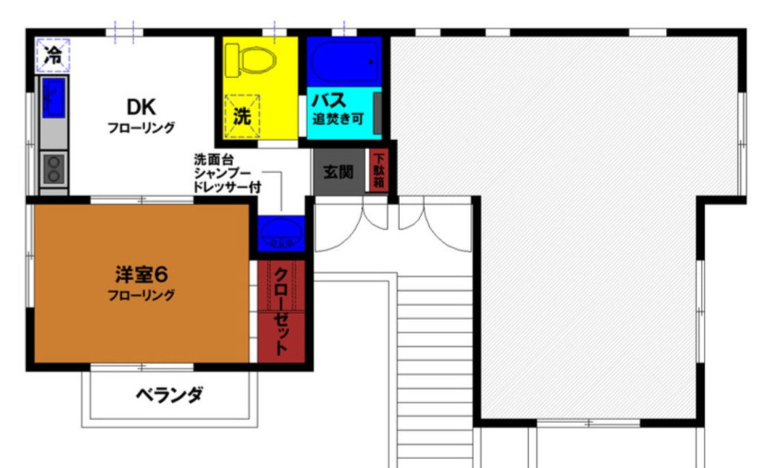フロイデ上原の間取り