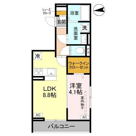 【間取り】 | D-Sereno大和田N
