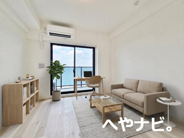 【居間・リビング】 | S-RESIDENCE金山flap(フラップ) | ※現況優先、家具等はAI加工によるイメージ画像です。