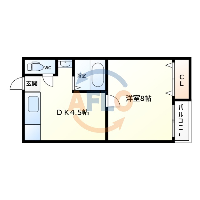 ルミエール九条の間取り|ルミエール九条　間取り
