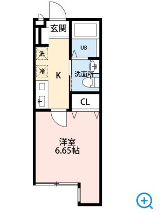 仲介手数料（賃料の1.10ヵ月）の50％OFF対象物件！の間取り