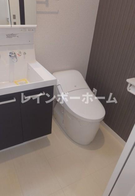 仲介手数料（賃料の1.10ヵ月）の50％OFF対象物件！のトイレ|落ち着いたトイレです